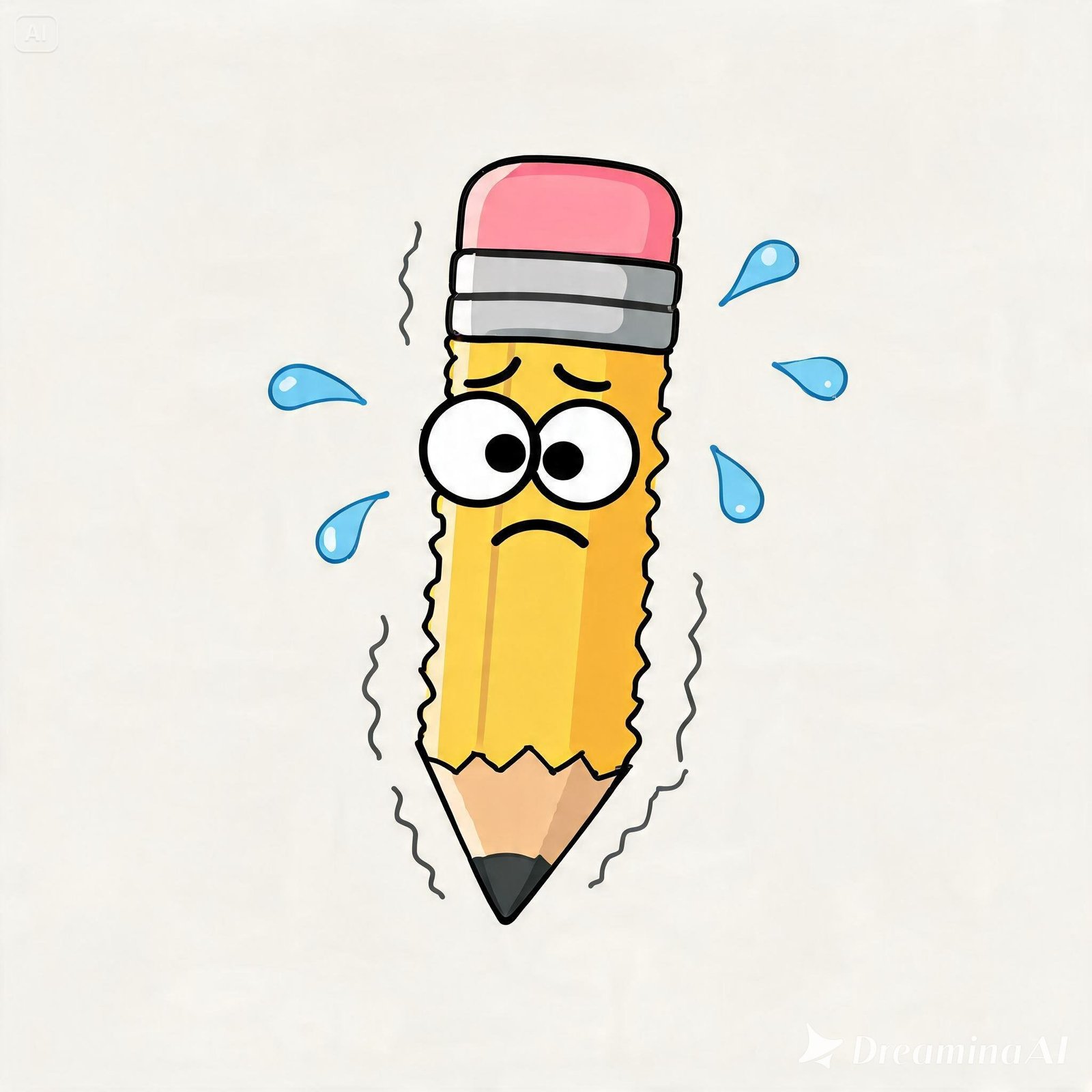 Estudiante practicando escritura